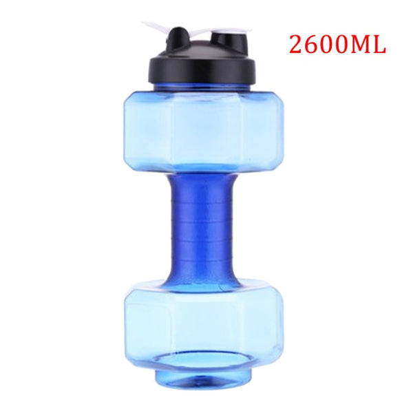 Blue-  TGS OG Water Dumbbell Sport Bottle